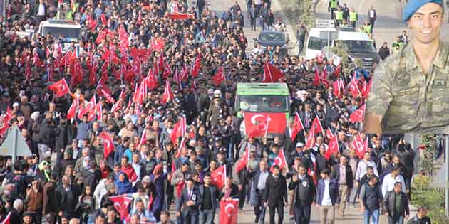 Afrin Zeytin Dalı Operasyonu’nda Şehit olan Antakyalı Sözleşmeli Er Sergen