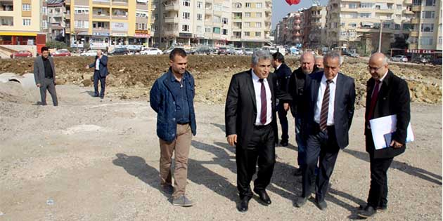 Katlı otopark temeli yakında Defne Belediye Başkanı Dr. İbrahim Yaman,