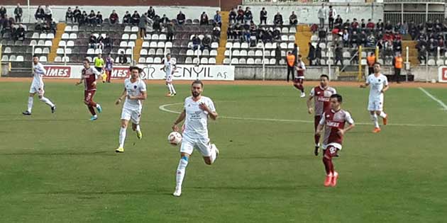 Hatayspor, Tokat deplasmanında, özellikle