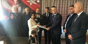 Afrin Şehidi Kırıkhanlı TEDAŞ çalışanı ailesine