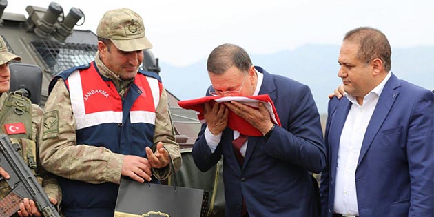 Mehmetçiğe moral verdi Hatay