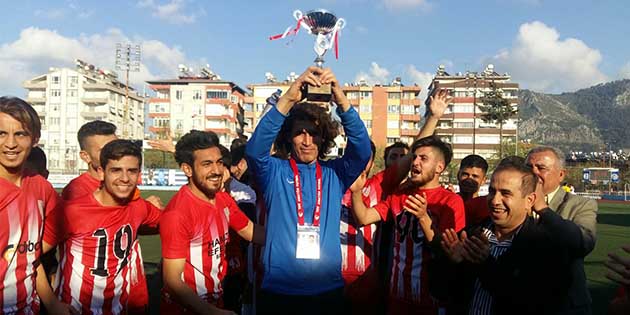 Antakyaspor Şampiyon Hatay Birinci Amatör Küme Play-Off mücadelesinde finalde Kırıkhangücü