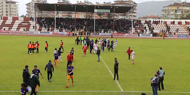 Hatayspor futbolcuları, son Eyüpspor