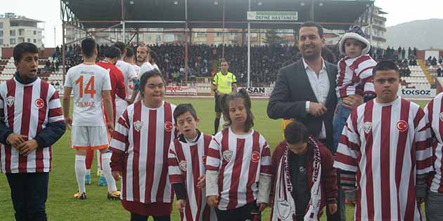 Hatayspor futbolcuları, son Eyüpspor