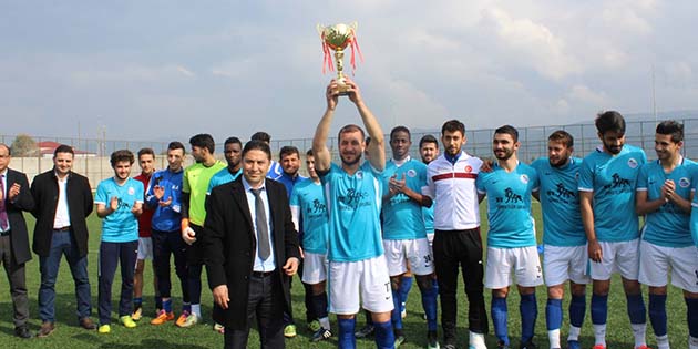 Samandağspor’a  Şampiyonluk Kupası