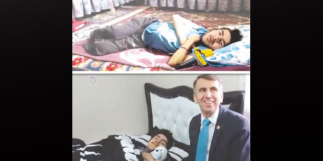 CHP’li Vekil Serkan Topal’ın felçli bir gence yardımı, ilgisi, ailesi