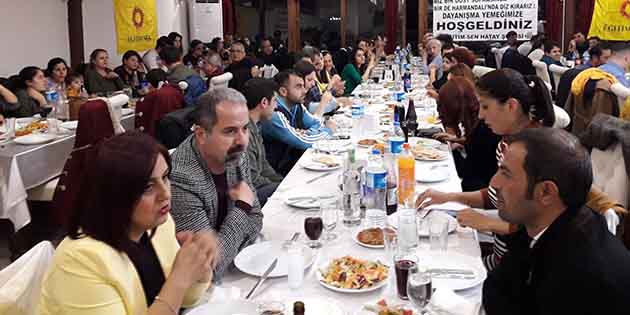 Hatay Eğitim Sen yönetici ve üyeleri, geçtiğimiz hafta sonunda gerçekleşen