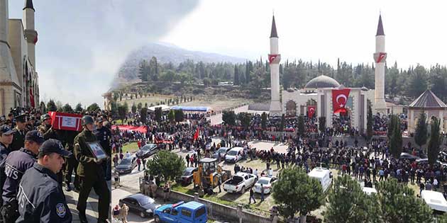 Payaslı J.Uzm.Çvş.Mustafa Ozan Gökçe, Zeytin Dalı Harekatı 41.gününde Afrin kırsalında