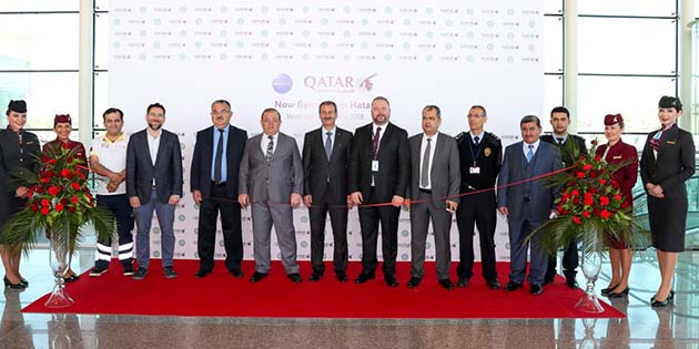 Qatar Airways’in Hatay’a ilk