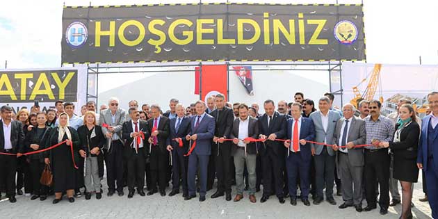 2.Hatay Yapı İnşaat ve Gayrimenkul Fuarı açıldı Hatay Büyükşehir Belediyesi