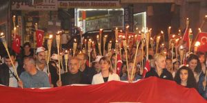 Samandağ’da Fener Alayı