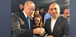 Erdoğan’ın Tespihi MHP İl Başkanı’na