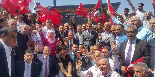 AK Parti Hatay İl Başkanı İbrahim Güler ve AK Parti