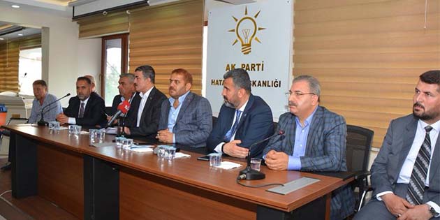 Hatay BŞB Meclisi’nin AKP