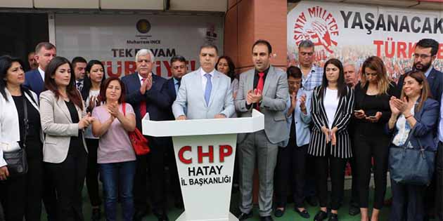 CHP’nin Hatay’da milletvekili adayı