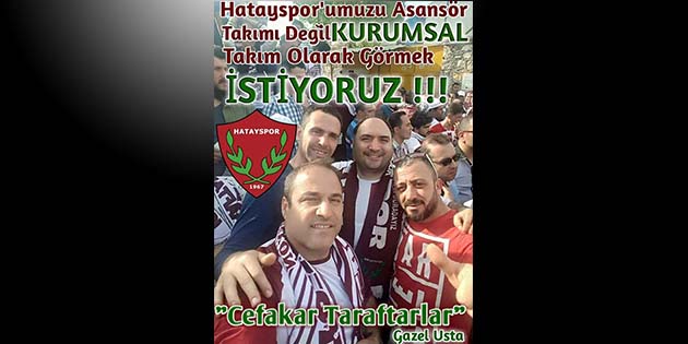 Asansör Takım Olmamak… Hatayspor