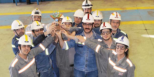 OYAK Maden-Metalürji Grubu şirketlerinden İskenderun Demir ve Çelik A.Ş. (İsdemir),