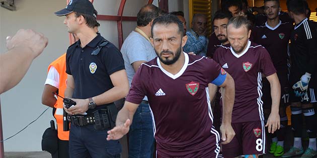 Yemin Ettik, Kazandık… Hatayspor’un en kıdemli futbolcusu Kaptan Serkan Koç,