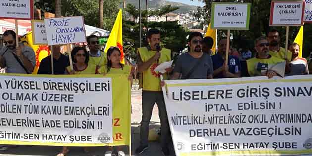 Ezer, Liselere Girişi Sınavı’nın (LGS) iptal edilmesinin önemine vurgu yaptı