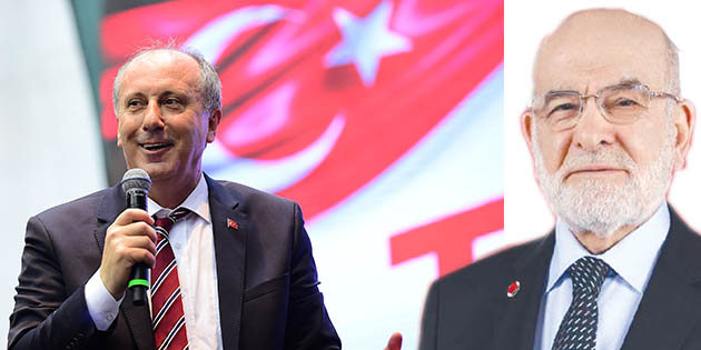 Muharrem İnce ve Karamollaoğlu 24 Haziran Pazar günkü seçimlere katılacak