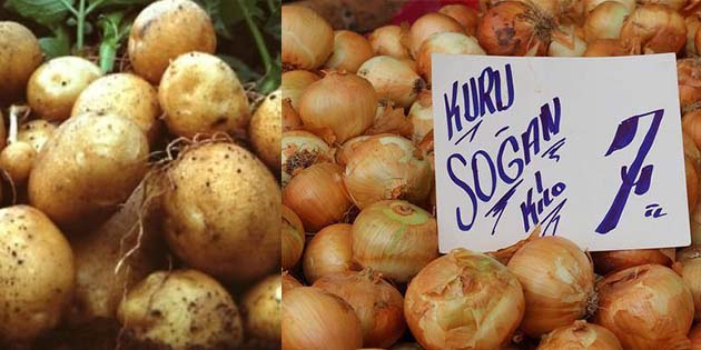 Seçim, Soğan, Patates… Kısa süreye kadar kg’ı 1 TL olan