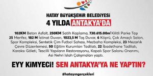 Hatay BŞB adına ilçe belediyelerine taşlamalar…