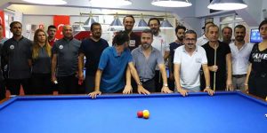 Bilardo şampiyonası başladı …