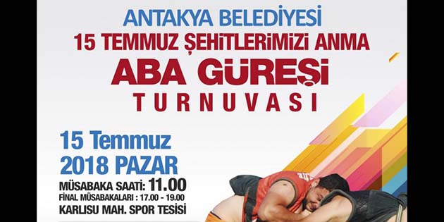 Antakya Belediyesi’nce 15 Temmuz