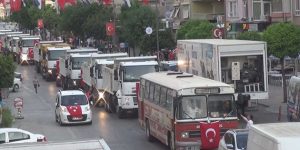 Antakya Belediyesi Demokrasi Konvoyu