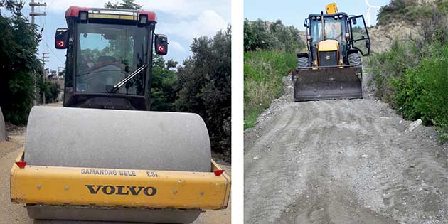 Samandağ Belediyesinden yeni yol