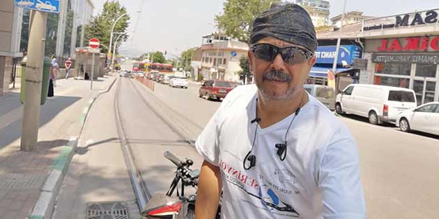 Eğitim Sen’in eski Başkanı Bisikletle Türkiye Turu’nda Hatay Eğitim Sen’in