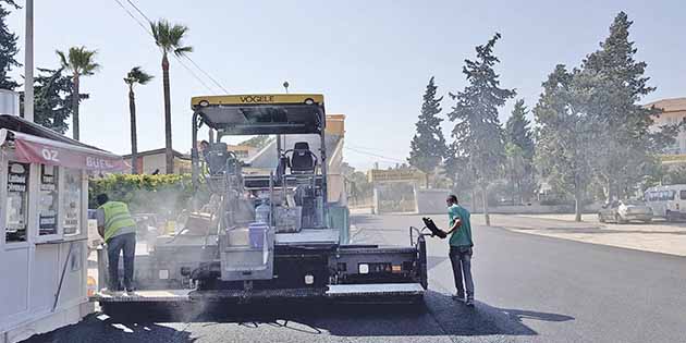 Defne Belediyesi asfalt çalışmaları tüm hızıyla sürüyor Defne Belediye Başkanı