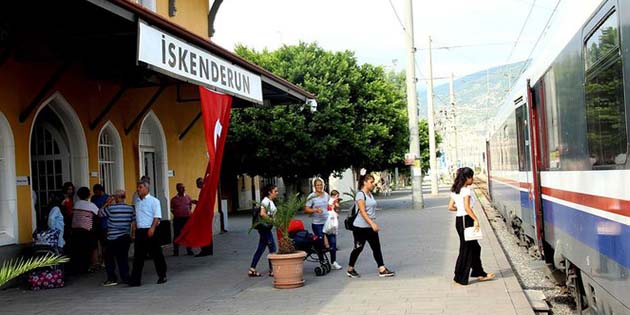 İskenderun’daki Tren Garı ve