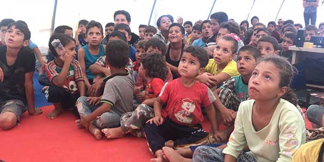 Hatay AFAD’dan, çadırkentteki çocukların