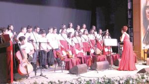 Acapella Gençlik Korosu’ndan duygulandıran konser