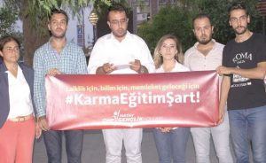 Karanlık sürece seyirci kalmayacağız …