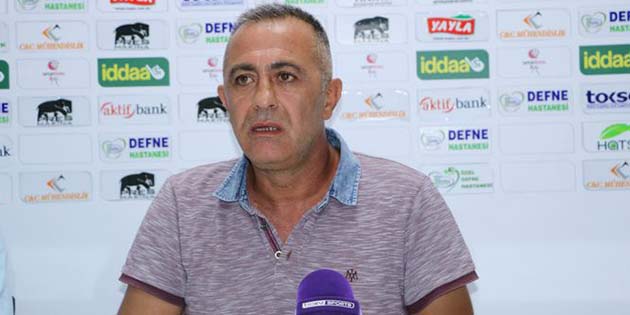 Hatayspor’da Gazişehir yenilgisini Murat