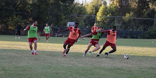 Hatayspor’un santrforu Sinan, hafta sonundaki İstanbulspor maçına özel hazırlanıyor. Genç