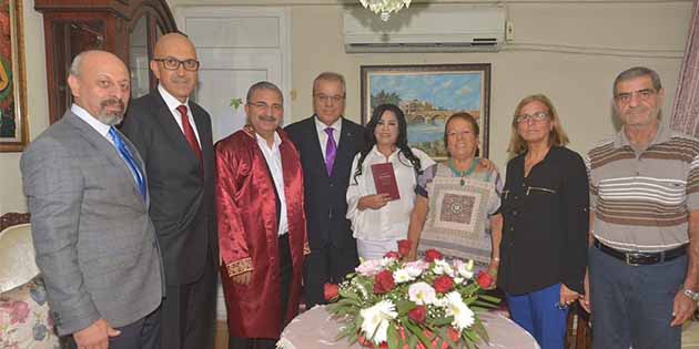 Antakya Belediye Meclisi üyesi, Antakya terzi esnaflarından M.Haşim Ertürk evlenerek