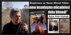 Eleştirmen ve Yazar Ahmet Yıldız: