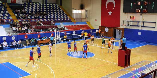 Türkiye Erkekler Voleybol 1. Ligi’nde mücadele eden Hatay Büyükşehir Belediyespor