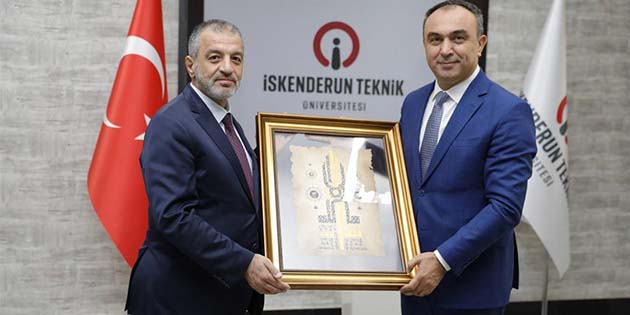 İSTE’ye veda ziyareti Kilis Valiliği’ne atanan İskenderun Kaymakamı Recep Soytürk’e