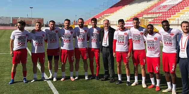 Ümraniyespor Futbolcuları Kan Verdi Pazar günü Antakya’da Hatayspor ile karşılaşacak