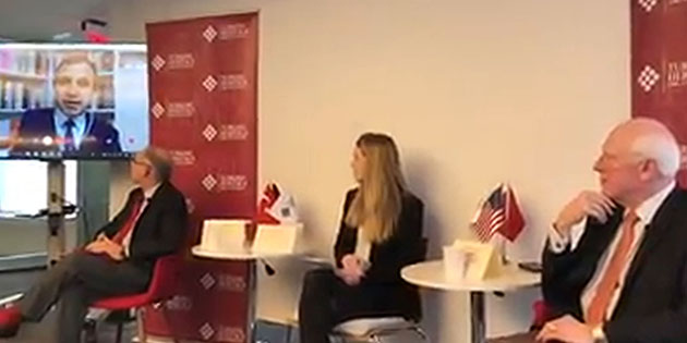 Geçtiğimiz günlerde ABD’ye giden Gazetemiz Yazarı-Strateji Uzmanı Em.Tuğg. Naim Babüroğlu,