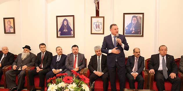 Sevginin başkentinde Noel Bayramını kutlamanın onurunu yaşıyoruz … Hatay Büyükşehir