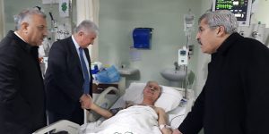AKP’li 3 Vekil ziyareti  İlçe Başkanına…