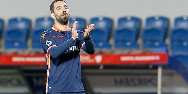 Ziraat Türkiye Kupası’nda Hatayspor’u 1-0 yenen Süper Lig lideri Başakşehir’in