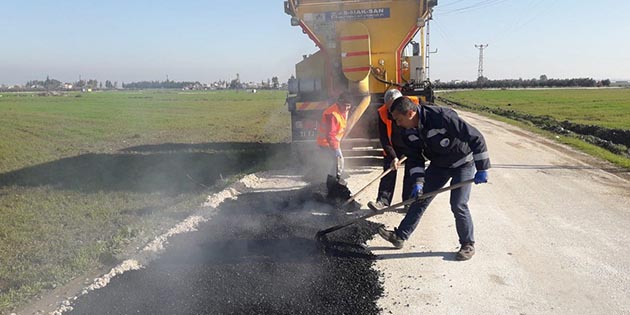 Aşağıoba’ya Asfalt… Antakya Belediyesi