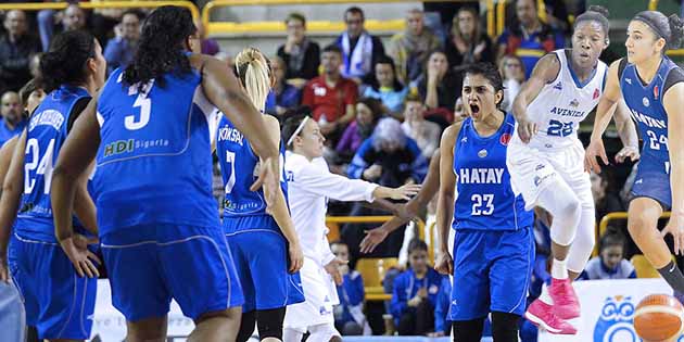 Hatay Büyükşehir Belediyespor Kadın Basketbol Takımı, Euroleague B Grubu 8.