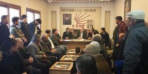 CHP İl Yönetimi Reyhanlı’da toplandı: